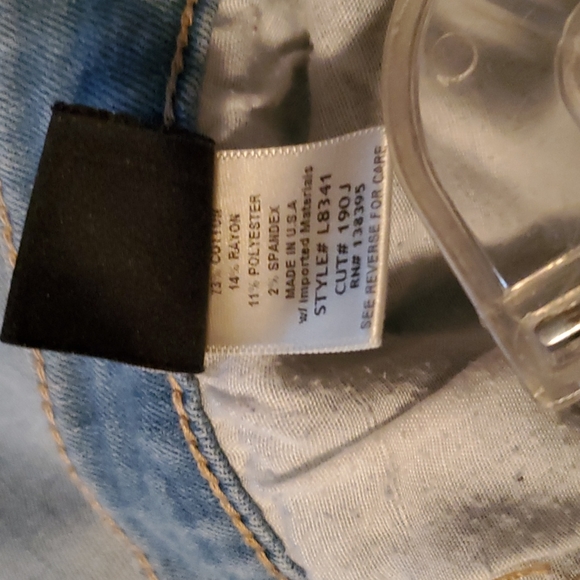 Flying Monkey Distressed Skinny Jeans sz. 27 - Picture 7 of 9